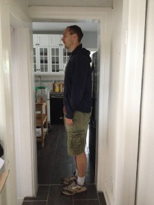 Some Older Homes do Have Doorways Tall People can Fit in.
