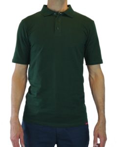 Green Tall Mens Polo by Cleaner Brighter