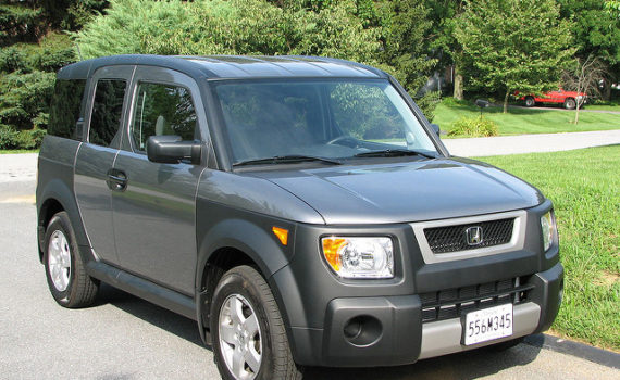 Best Cars for Tall People Honda Element