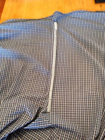 ZipSeam Installed To Tailor Tall Shirt
