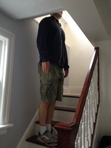 Tall People Don't Have Enough Headroom in Stairwells