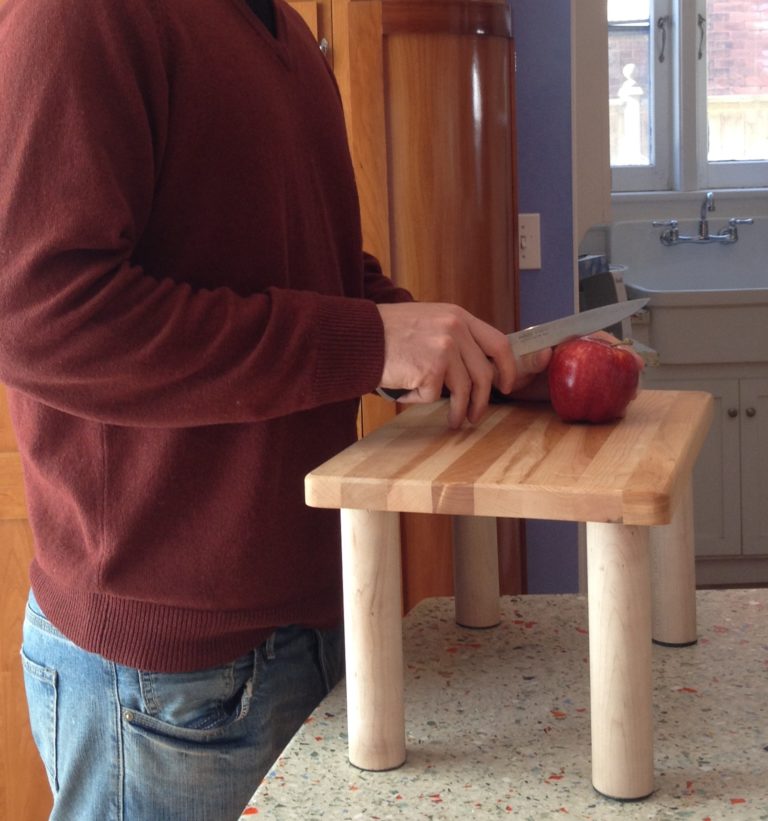 Raised Cutting Board for Tall People Tall.Life