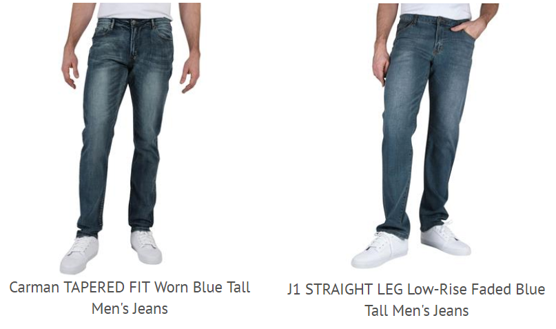 Jeans Fashion for Tall Skinny Guys