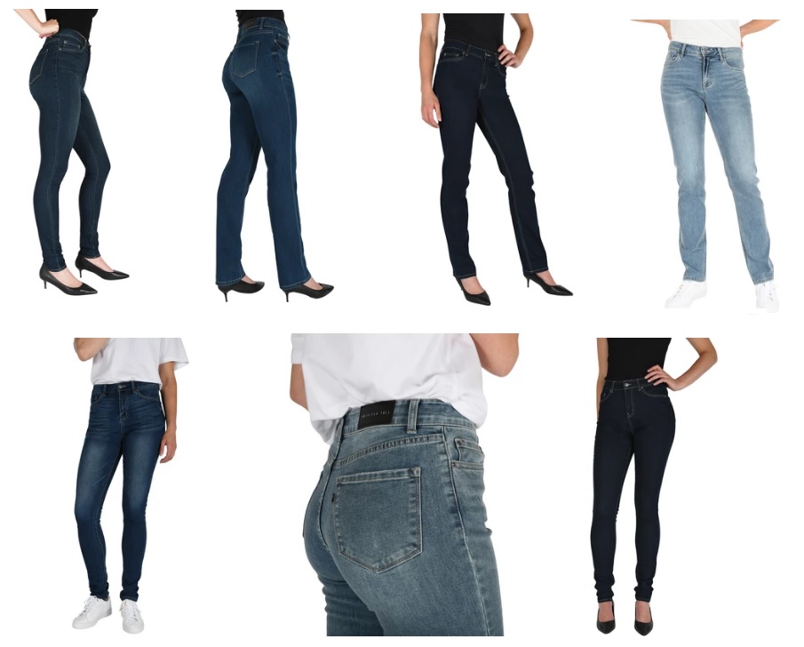 Jeans for Tall Women Tall Slim Ladies by American Tall