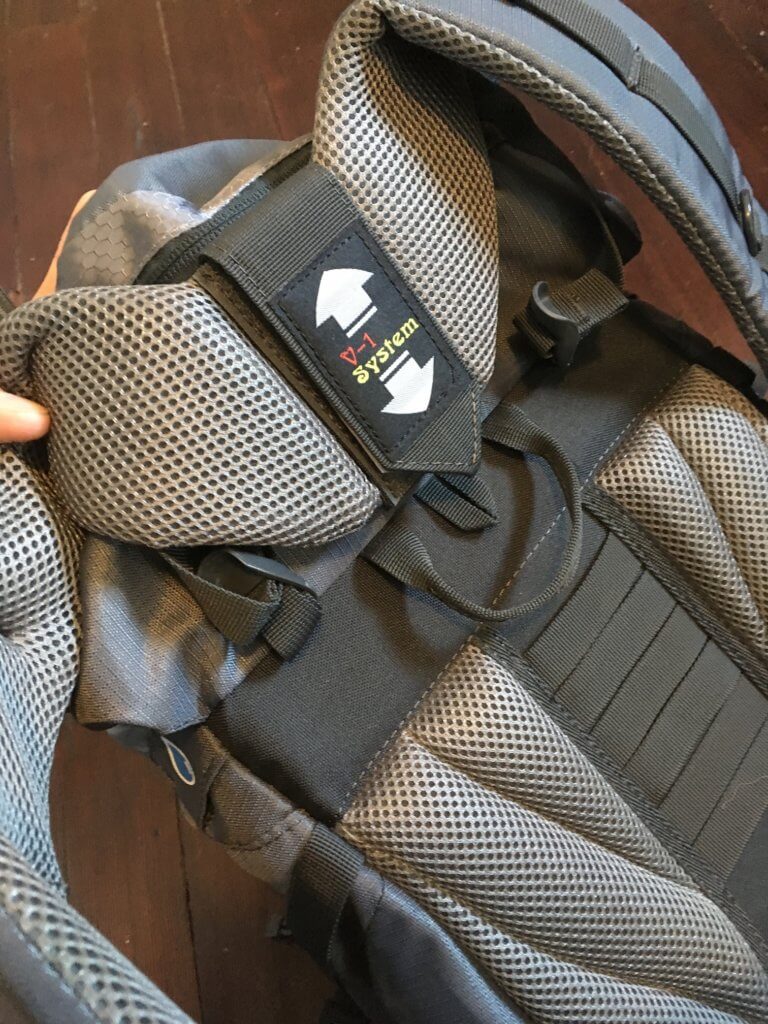 Modified Hiking Backpack for Tall Hikers
