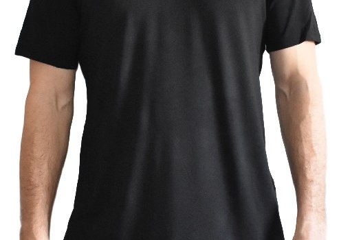 T-shirts for Tall Skinny Guys Black